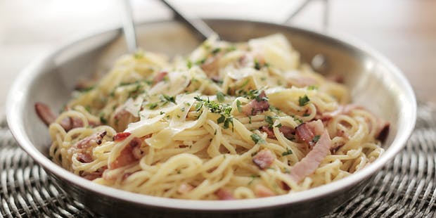 recept authentieke originele pasta carbonara